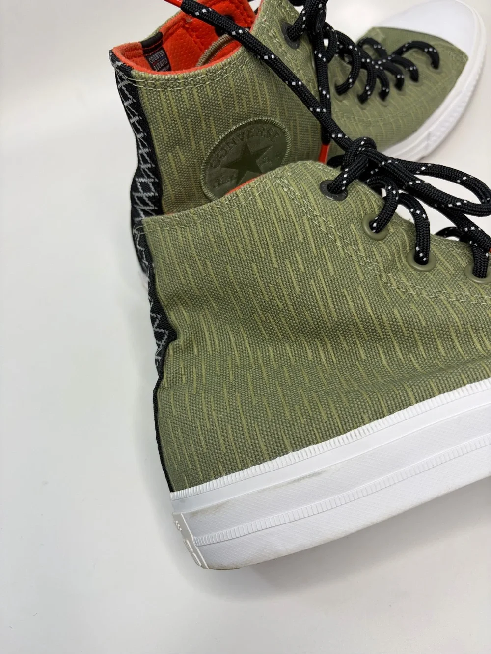 Converse Chuck Taylor High Top Counter Climate All-Star II Shield Olive Green - Picture 9 of 16
